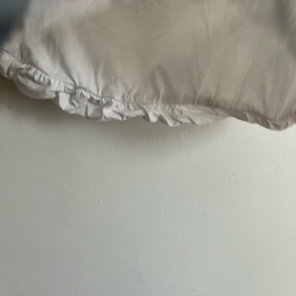 Zara Cutwork One Shoulder 100% Cotton Top - Picture 6 of 9